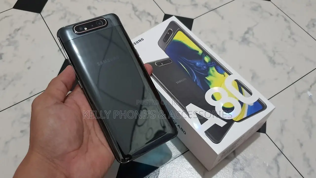 New Samsung Galaxy A80 128 GB Silver