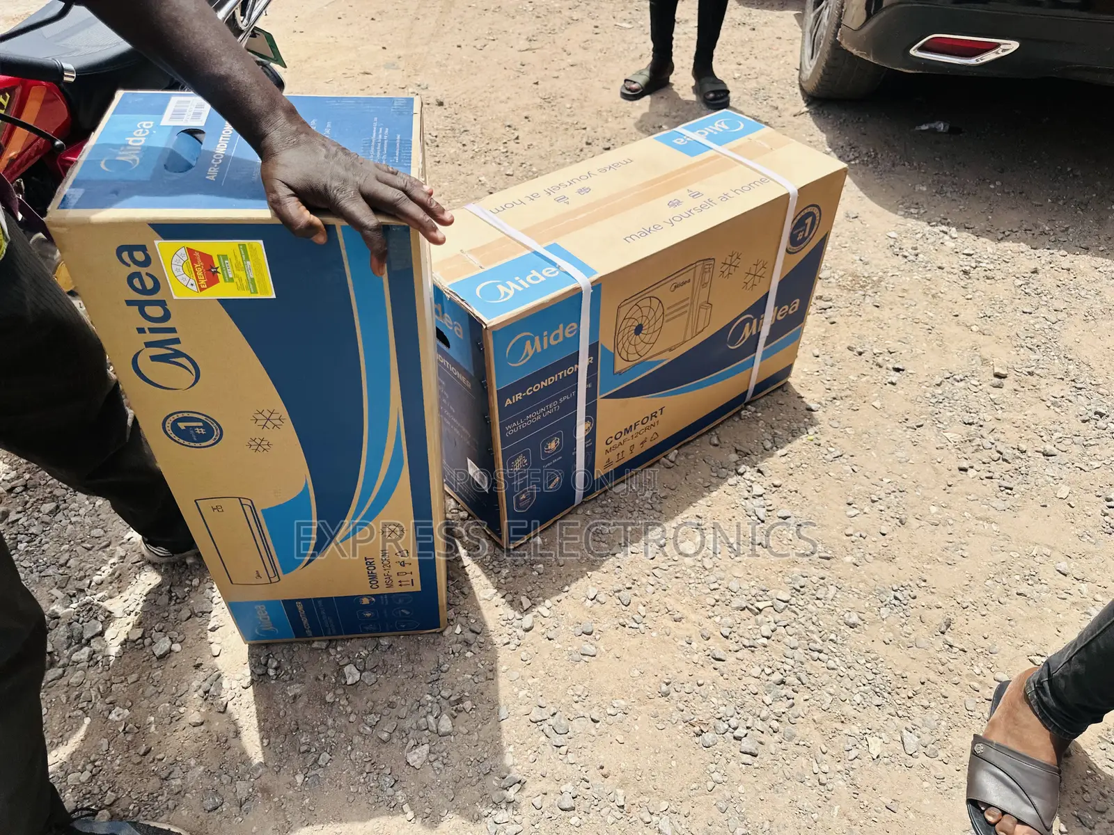 Midea Split R410 Gas 2hp Brand New.
