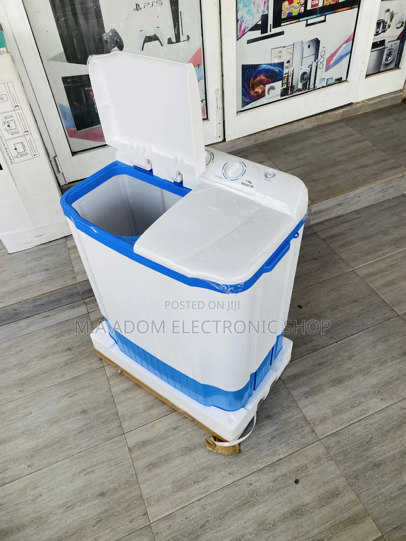 Energy Efficient Nasco 7kg Top Load Electric Washing Machine