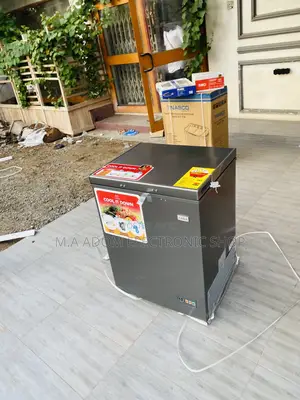 Affordable Zara 200 1 Door Electric Chest Freezer(Gray).
