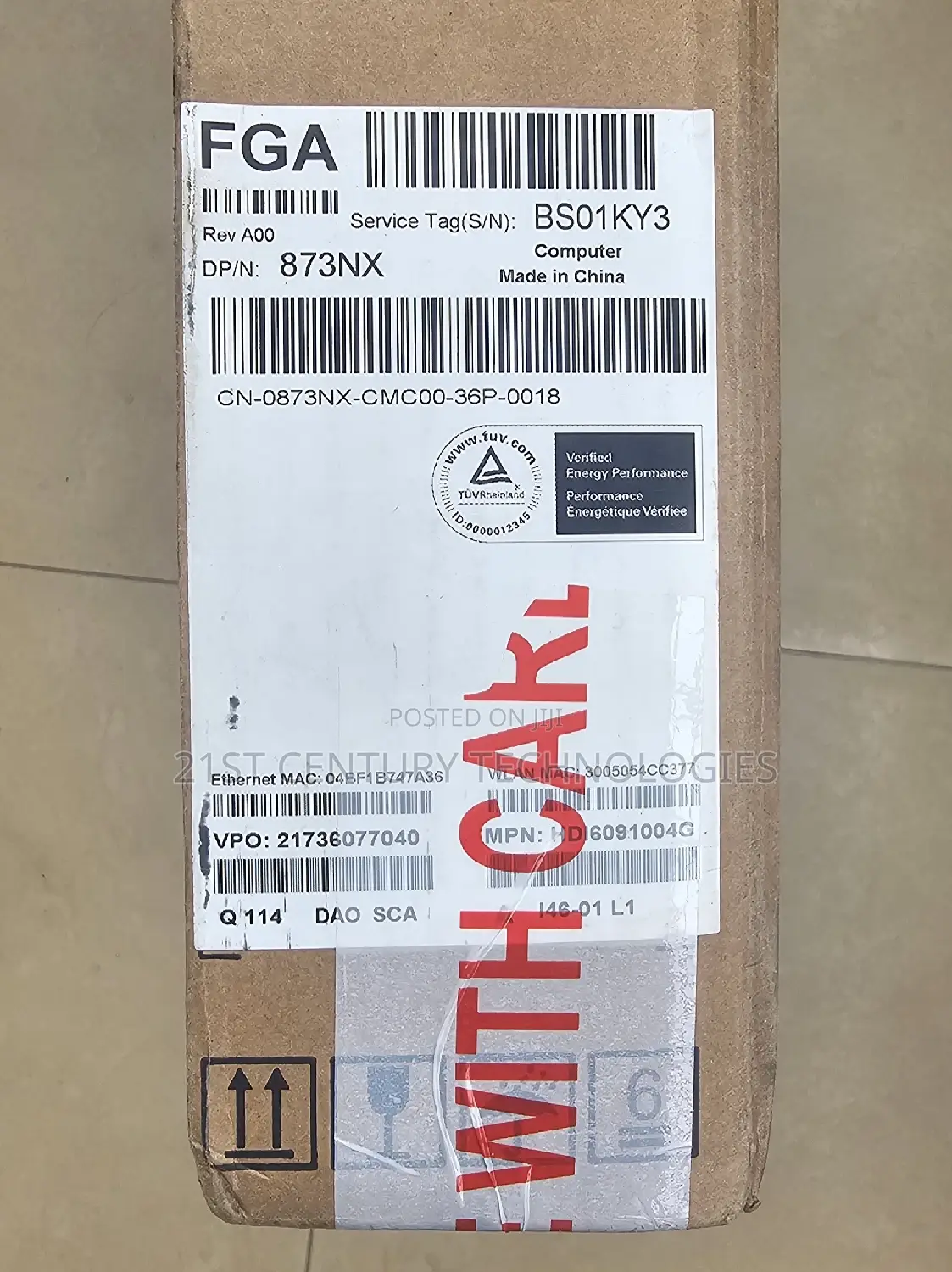 New Laptop Dell G7 17 7000 32GB Intel Core I9 SSD 1T
