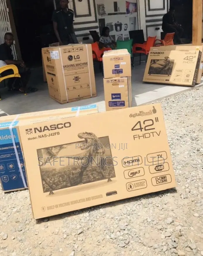 42 Inches Black Glossy Nasco Digital Satellite Electric Tv