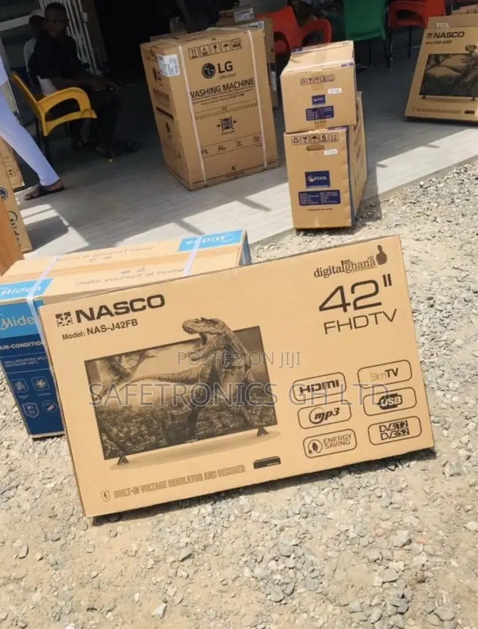 Led Glossy Nasco 42 Inches Digital Satellite Electric Tv