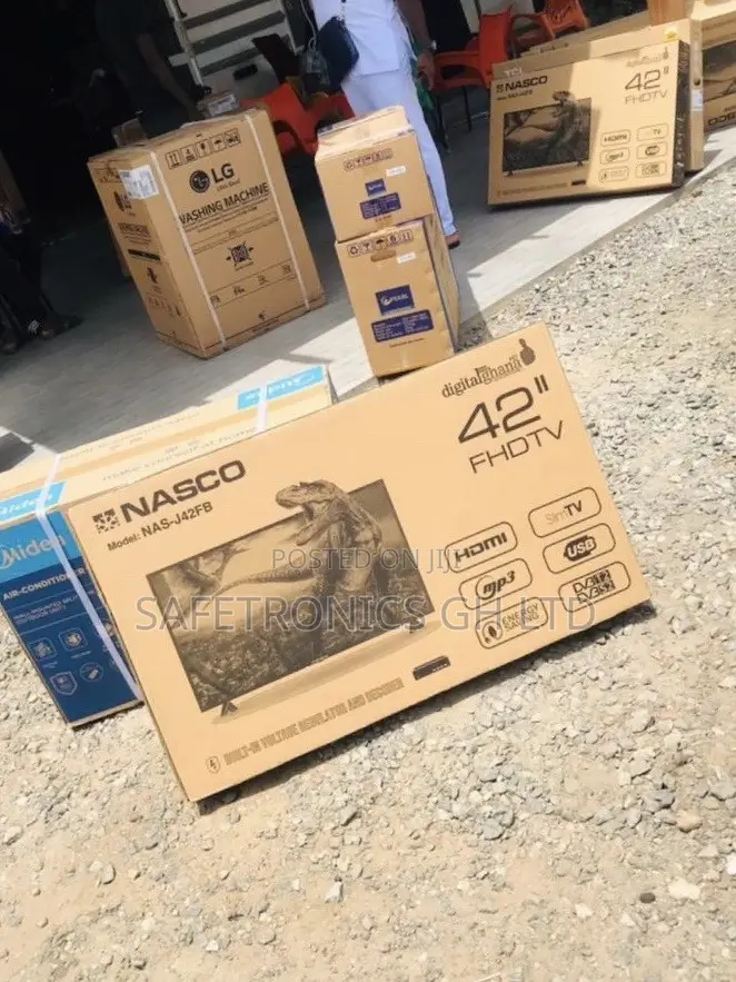 42 Inches Glossy Black Digital Satellite Nasco Led Tv