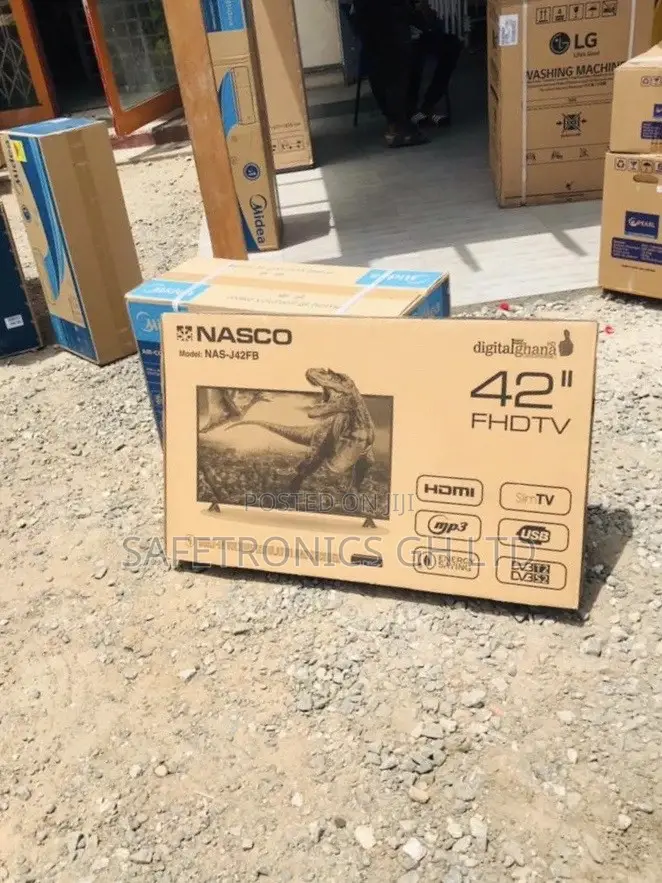 42 Inches Glossy Black Digital Satellite Nasco Led Tv