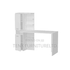 Desk / Computer Desk (Off White Colour) Alasto