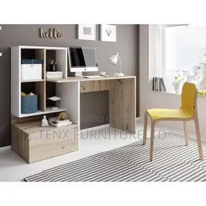 COMPUTER Desk( Colour (Oak/White, Oak/Anthracite Colour))
