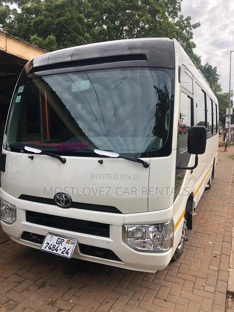 Car Rental-' a New Coaster Bus for Rent- 30 Passengers Bus