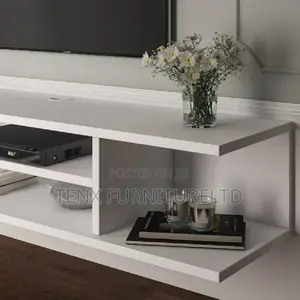 Floating TV Stand for TVS Up to 55- 65INCH (WHITE)