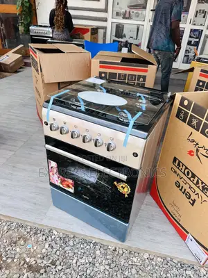 Zealous Sleek Sliver Gas Oven Grill 4burner 60/60 New Line