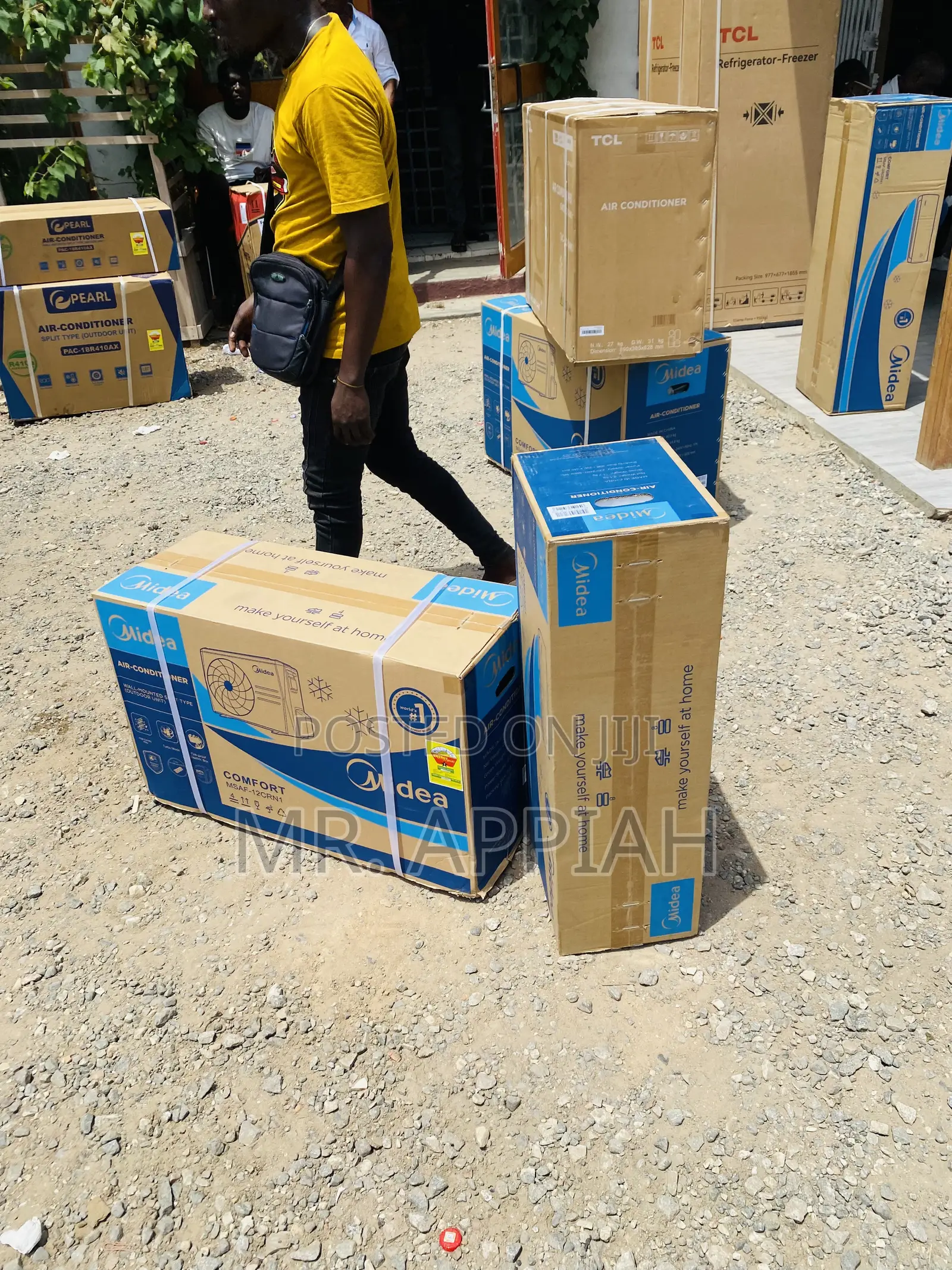 Quality Midea 2.0hp Split Type Electric Air Conditioner.