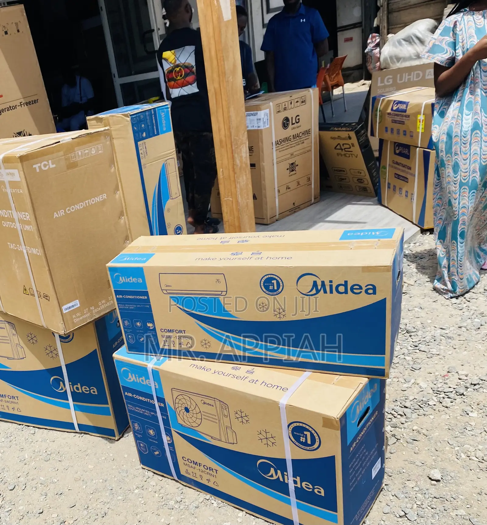 Original Midea 2.0hp Split Type Electric Air Conditioner.