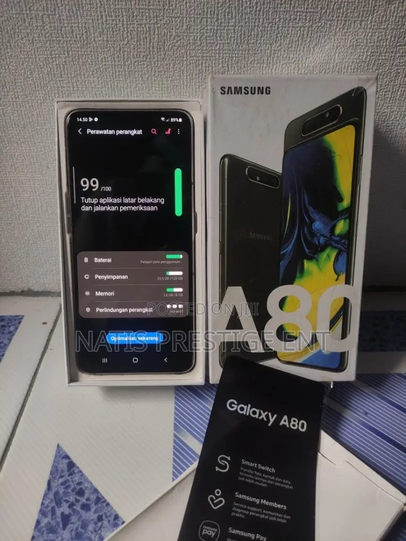 New Samsung Galaxy A80 128 GB Black