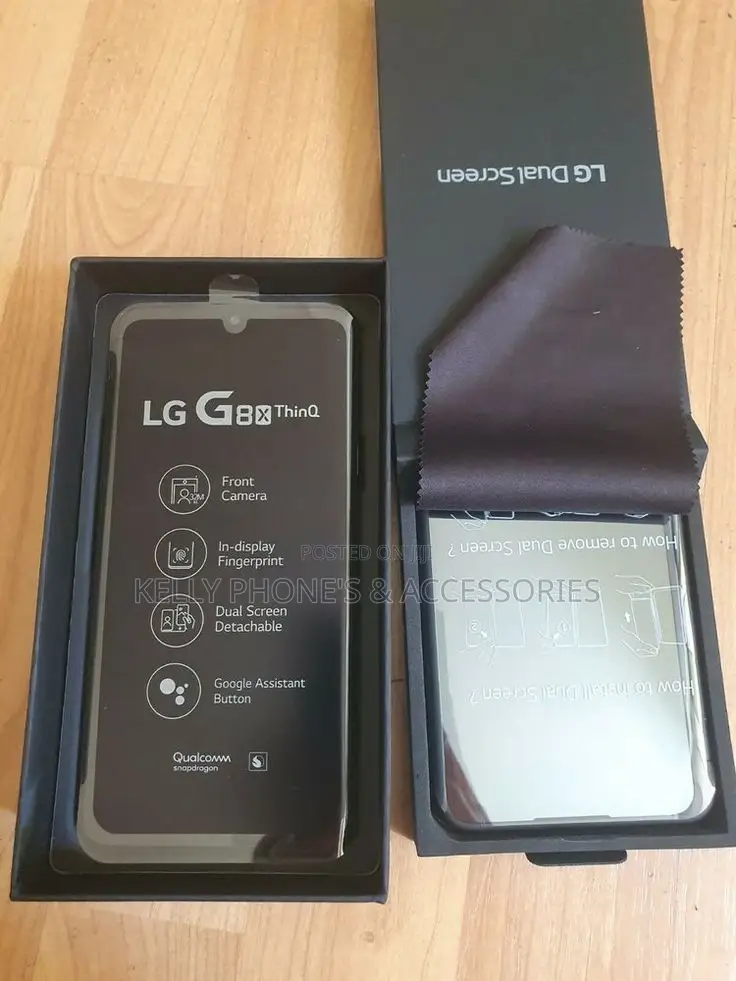 New LG G8X Thinq 128 GB Black