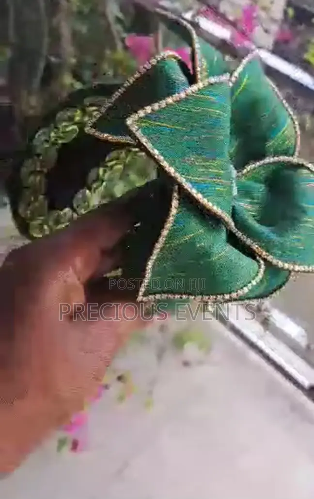 Green Big Band Fascinators