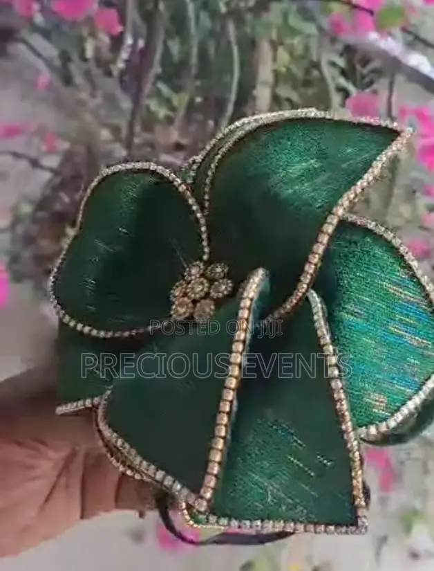 Green Big Band Fascinators