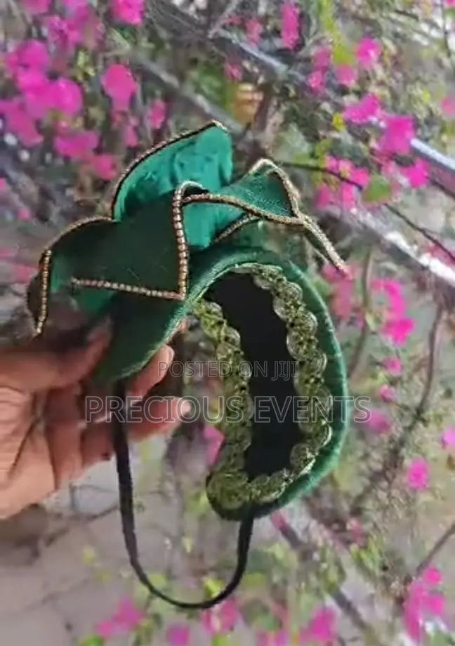 Green Big Band Fascinators
