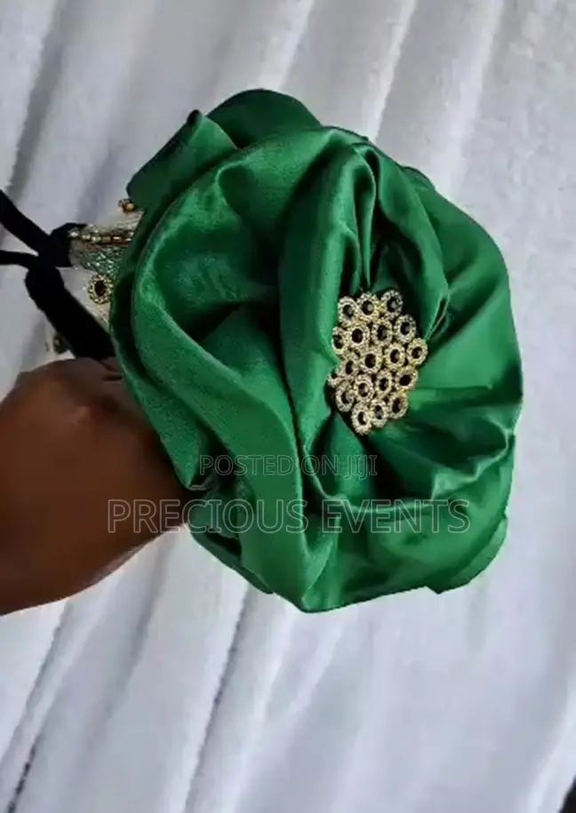 Green Big Band Fascinators