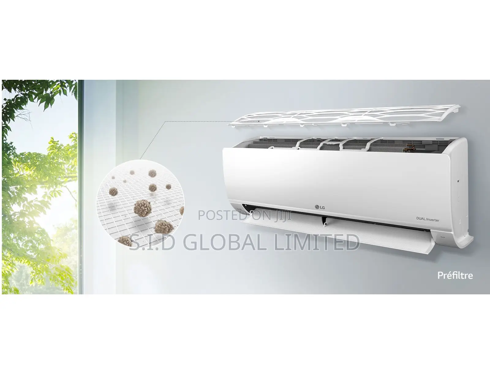 LG Air Conditioner - DUALCOOL Inverter - Mosquito Away - 70%