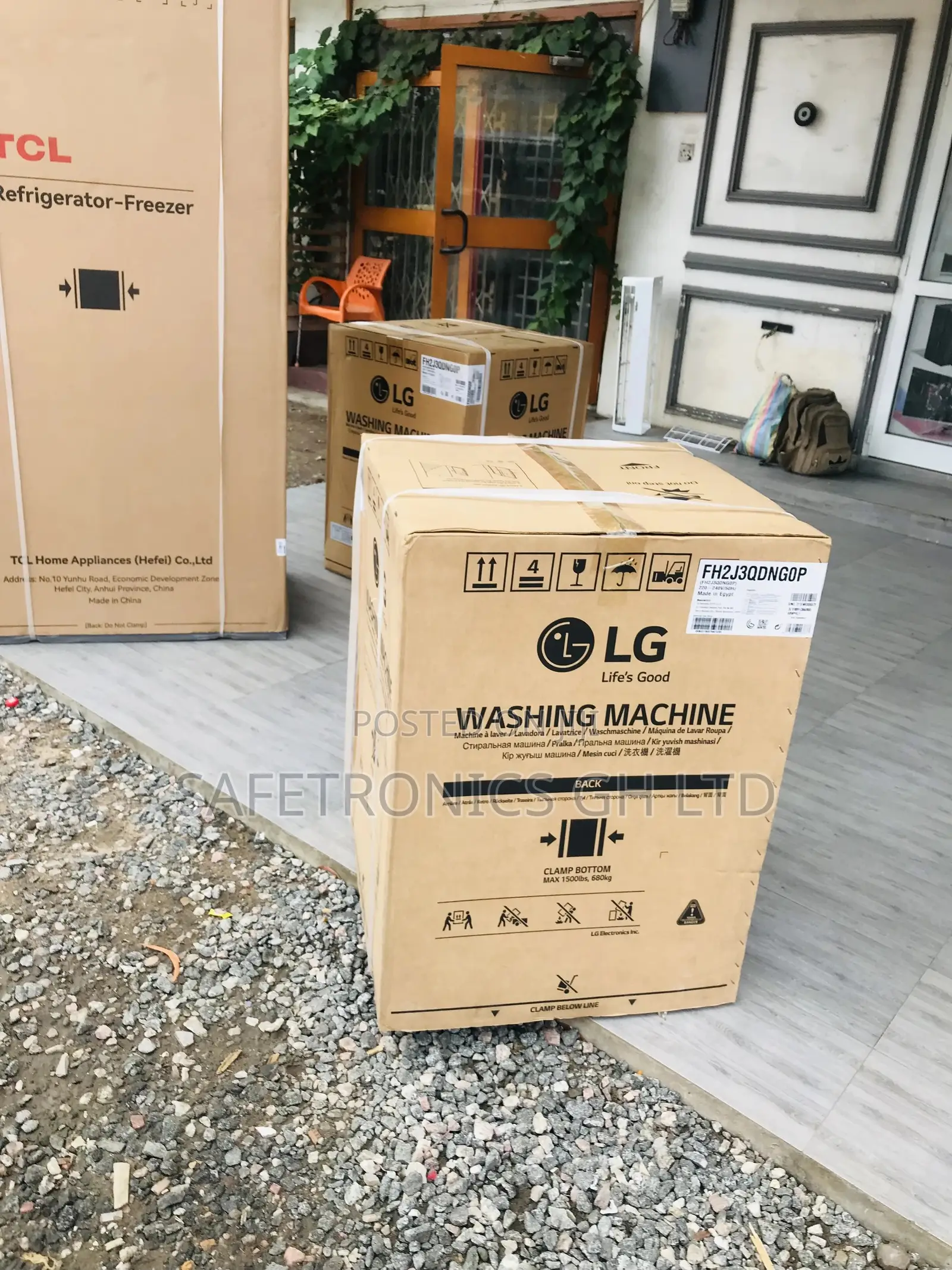 7kg LG Fullyautomatic Frontload FH2J3QDNG0P Washingmachine