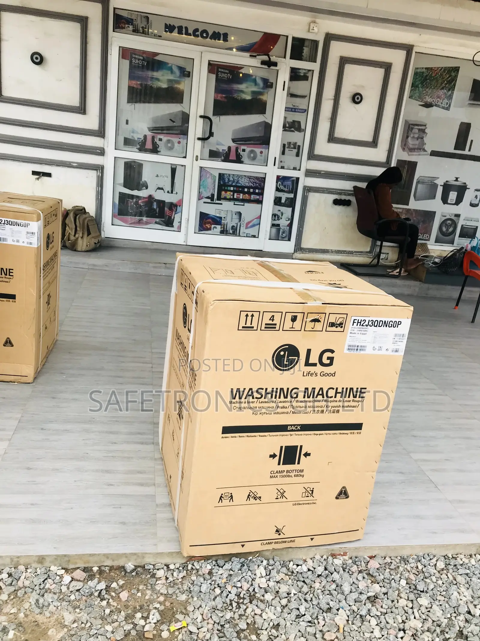 Lastest LG FH2J3QDNG0P 7kg Frontload Washingmachine