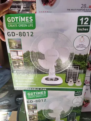 Solar GD- 8012 12 Inches Fan