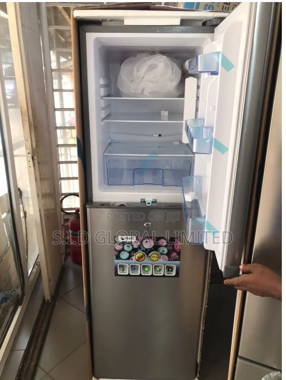 Lasting Doubledoor Pearl Bottomfreezer PF-352-2B Fridge
