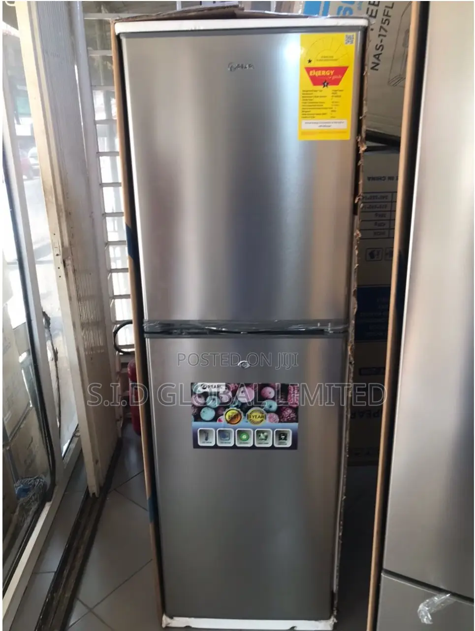 Lasting Doubledoor Pearl Bottomfreezer PF-352-2B Fridge