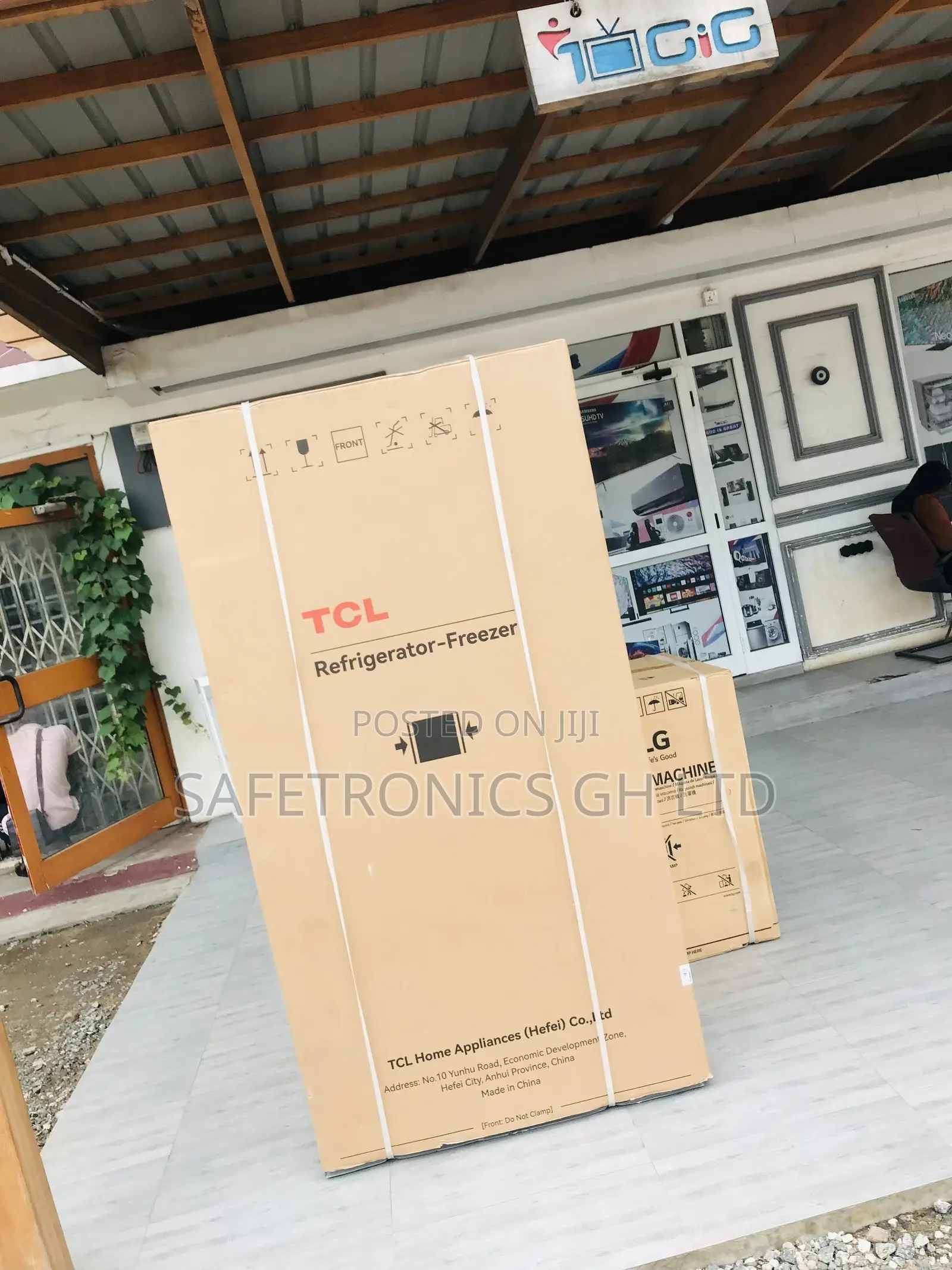 Bottomfreezer French Doors TCL Gray P460CD Fridge