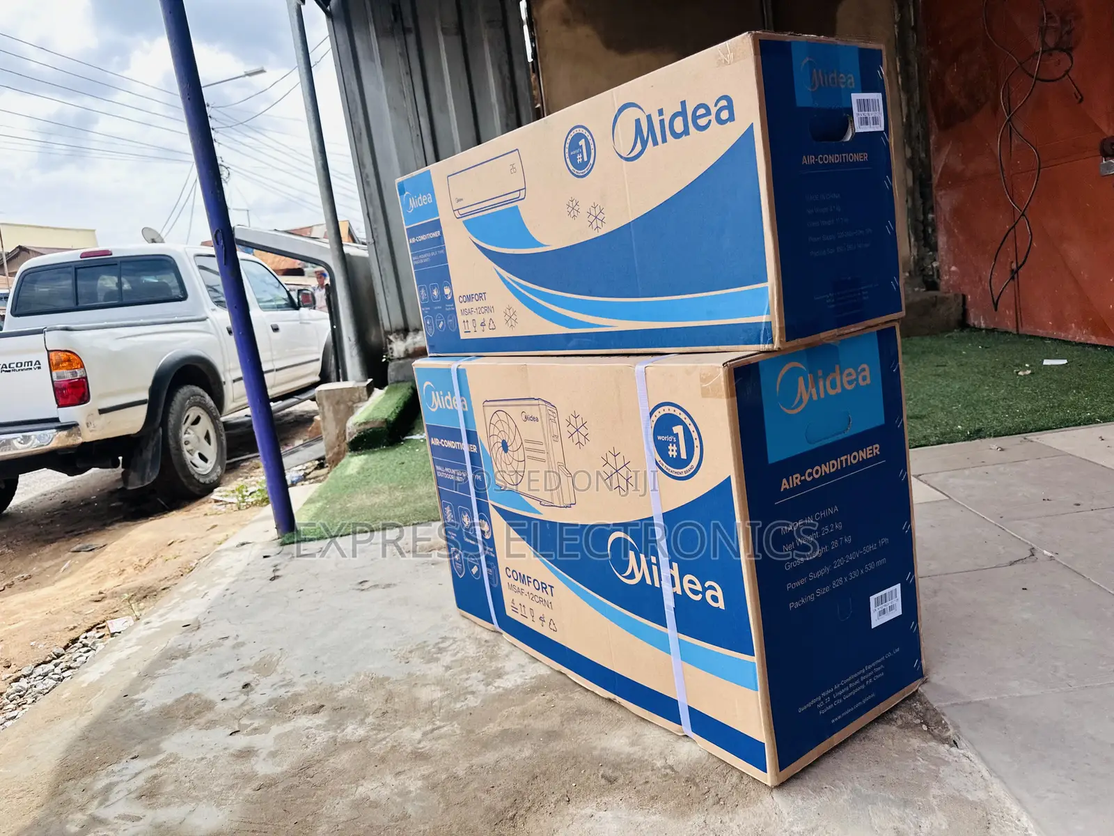 Call and Order for Midea Split R410 Gas 2.5hp