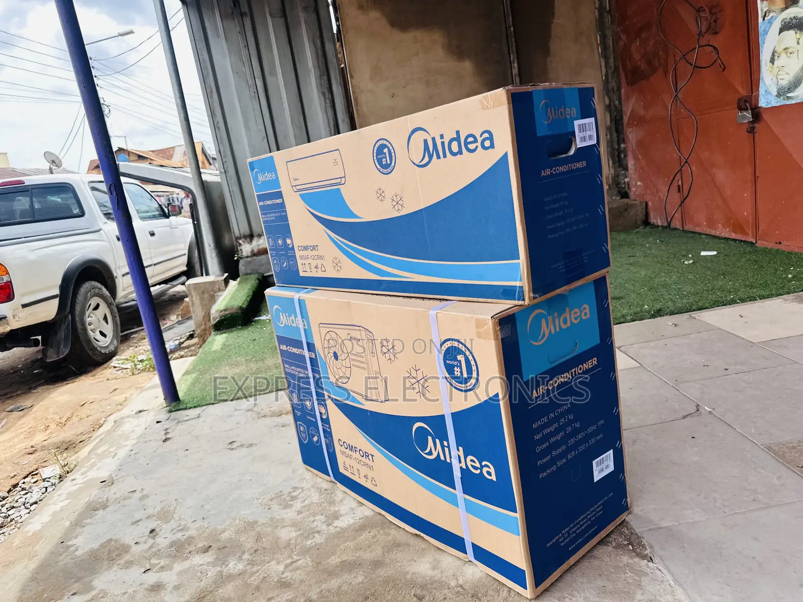 Anti Bacterial Split R410 Gas Midea Split R410 1.5hp