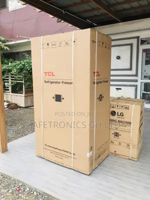 Boxed TCL Gray P460CD 4 French Doors Bottomfreezer Fridge