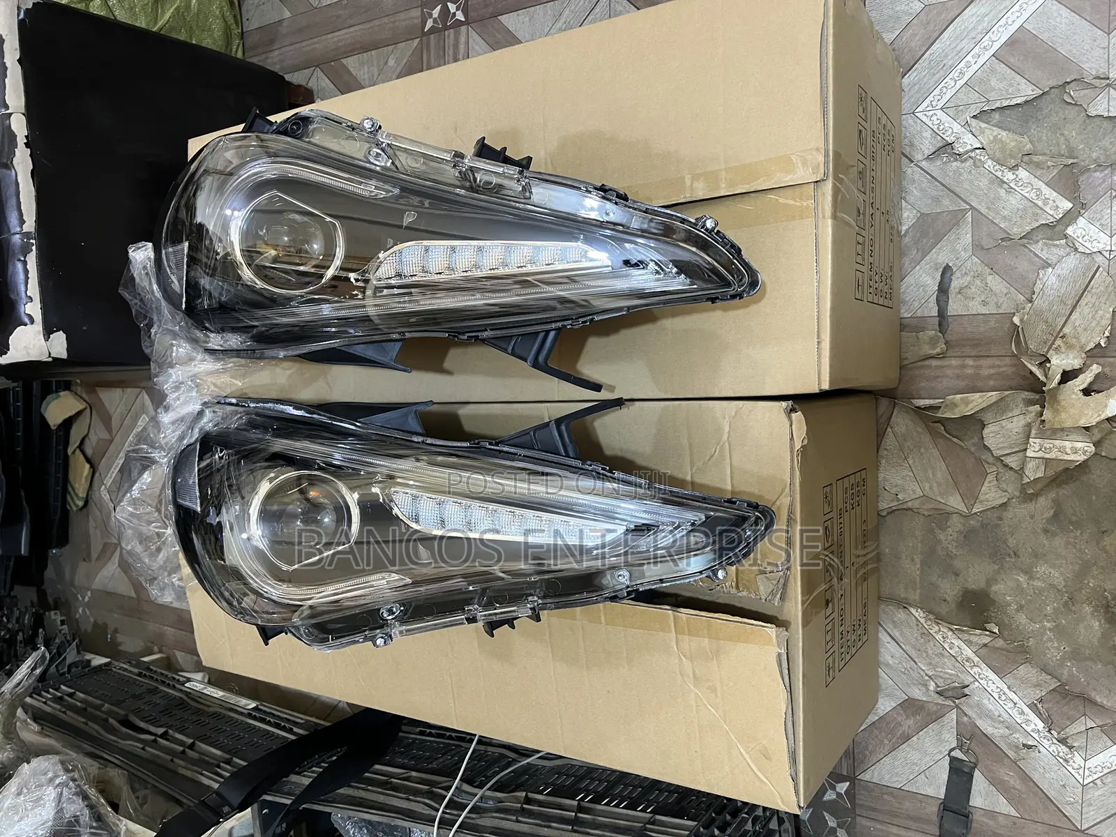 Hyundai Sonata 2012/215 Head Lamp LED DEMON EYE