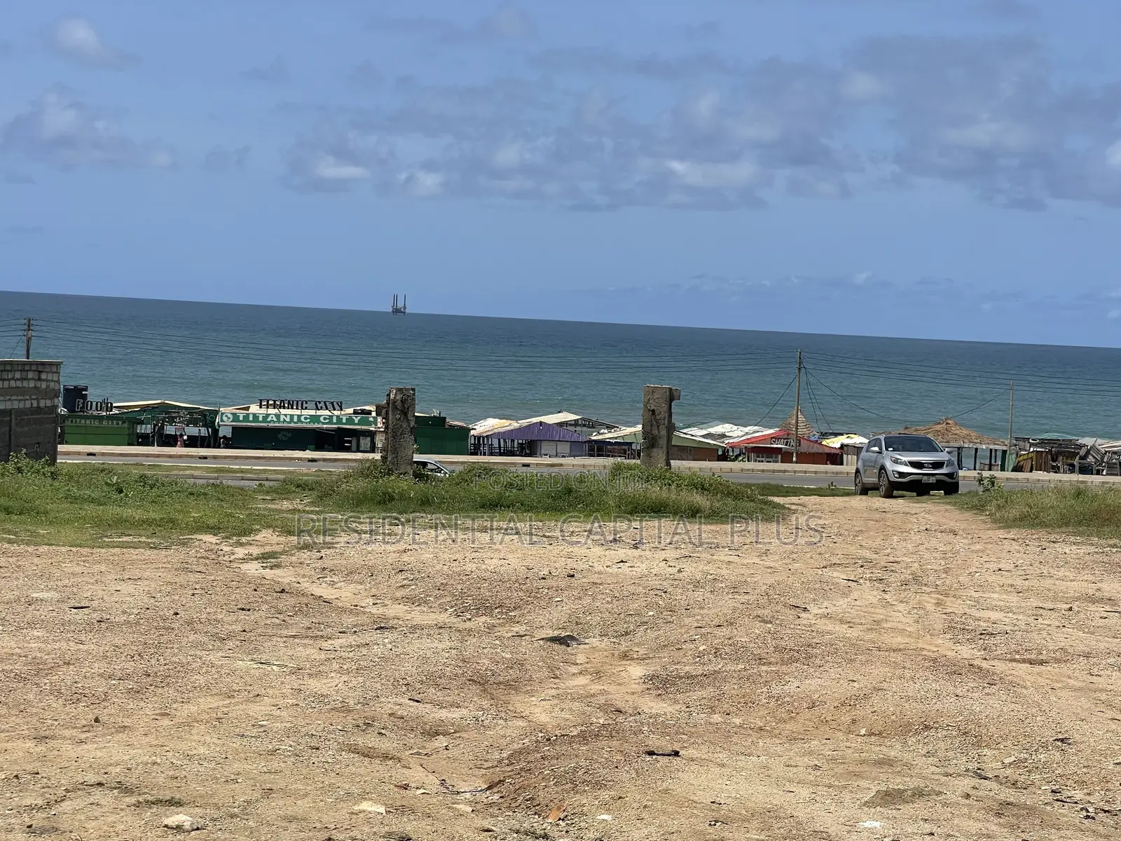 Beach Land, 4-Plots for Sale at Sakumono -Titanic
