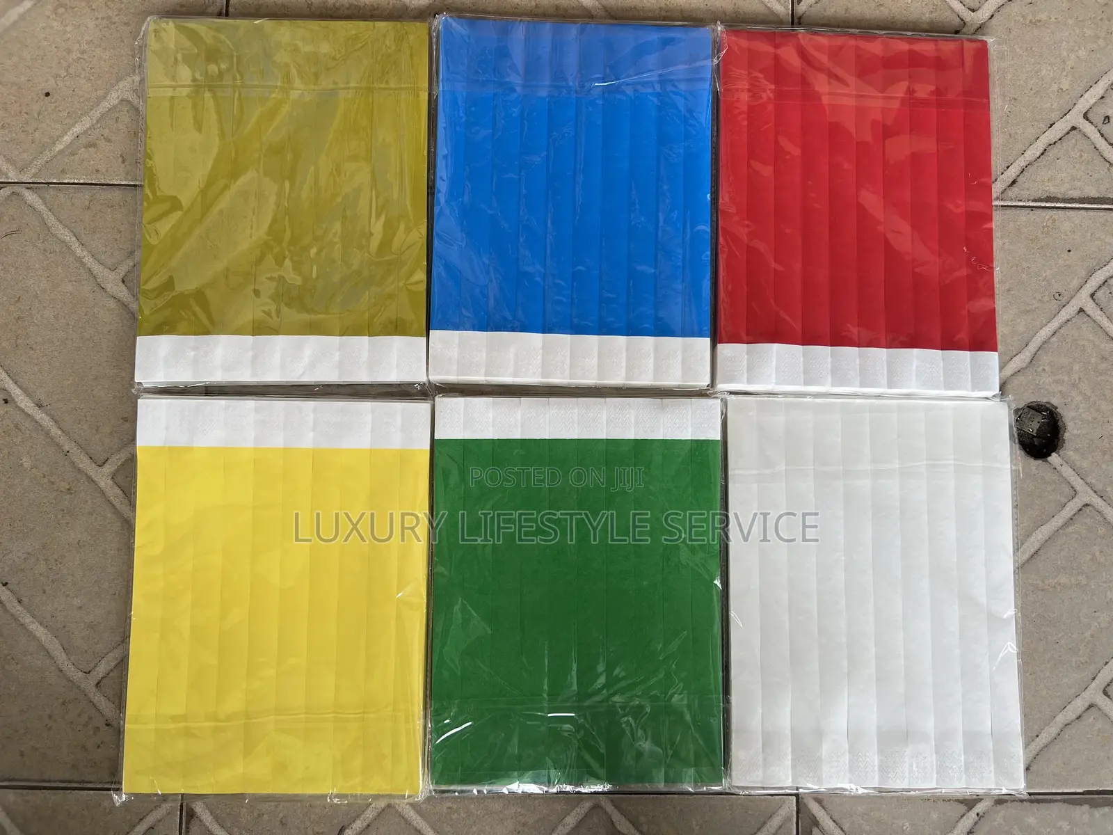 Tyvek Wristband Ticket
