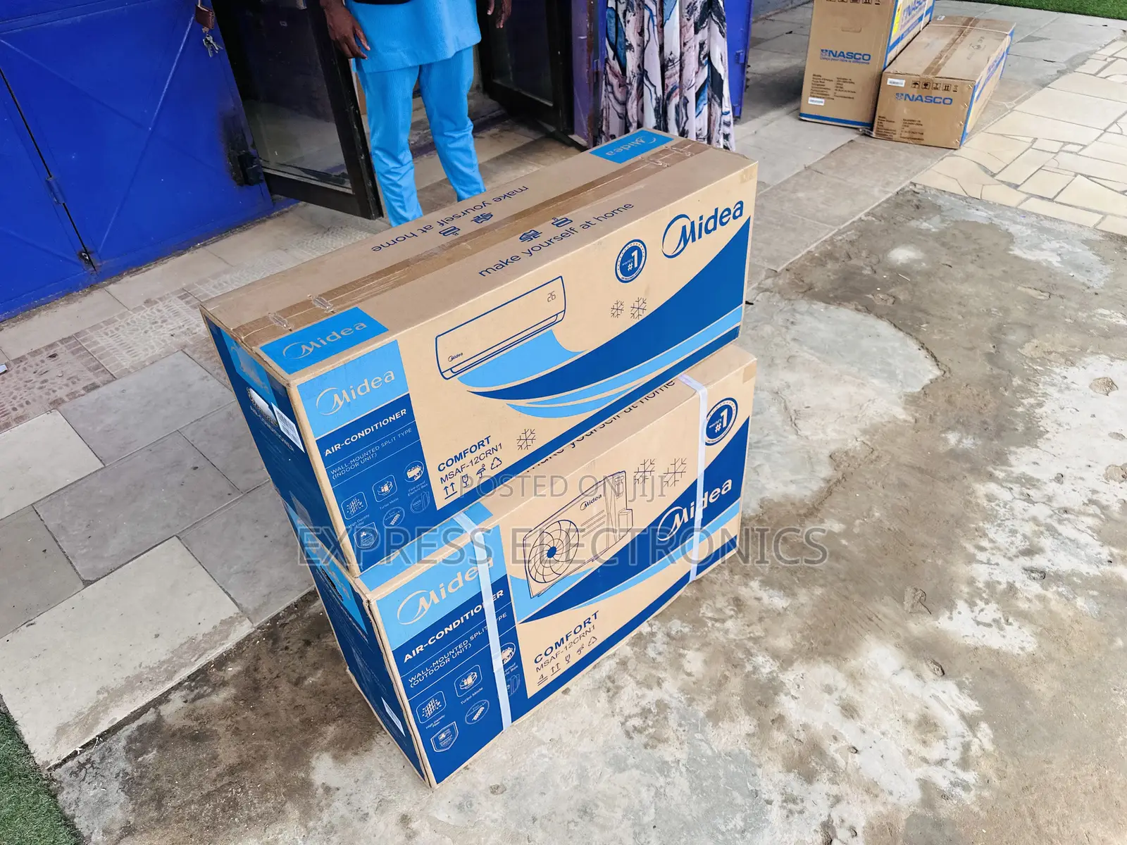 Available Now Midea 2.5hp Split R410 Gas White