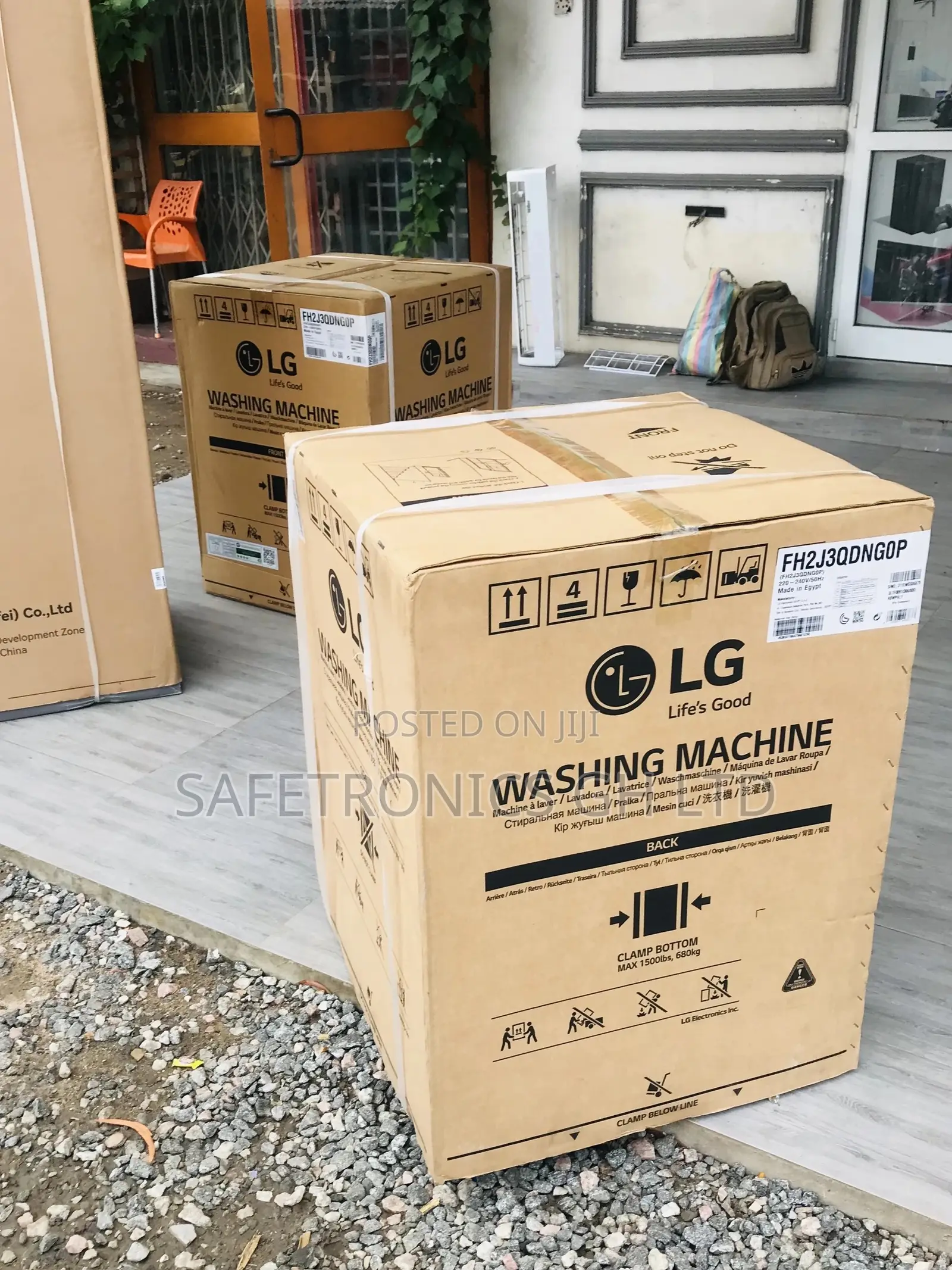 Frontload 7kg LG FH2J3QDNG0P Fullyautomatic Washingmachine