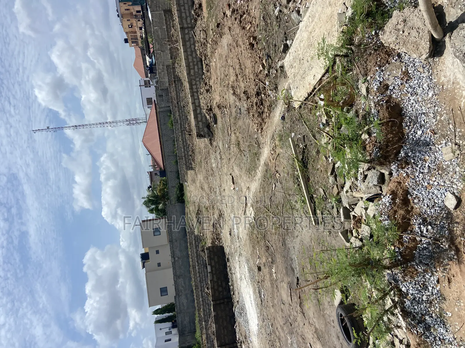 Half Plot of Land for Sale at East Airport (Titled Land)