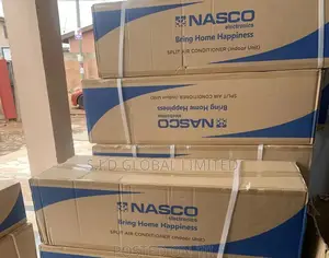 Nasco 1.5HP - NAS-T12N1 Split AC - R410 Air Doctor - White