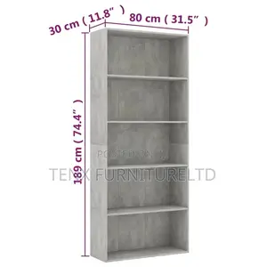 Bookshelves / Sleek Concreate