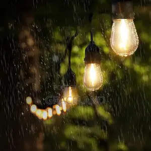 10M LED Outdoor String Lights Waterproof With Edison Bulbs