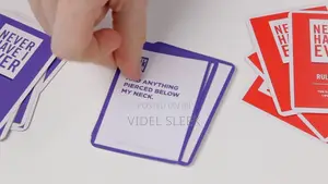 Never Have I Ever Game Card