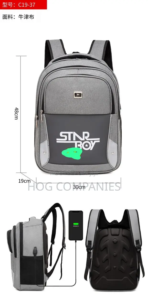 Waterproof Laptop Tablet Travel Bag School Backpack