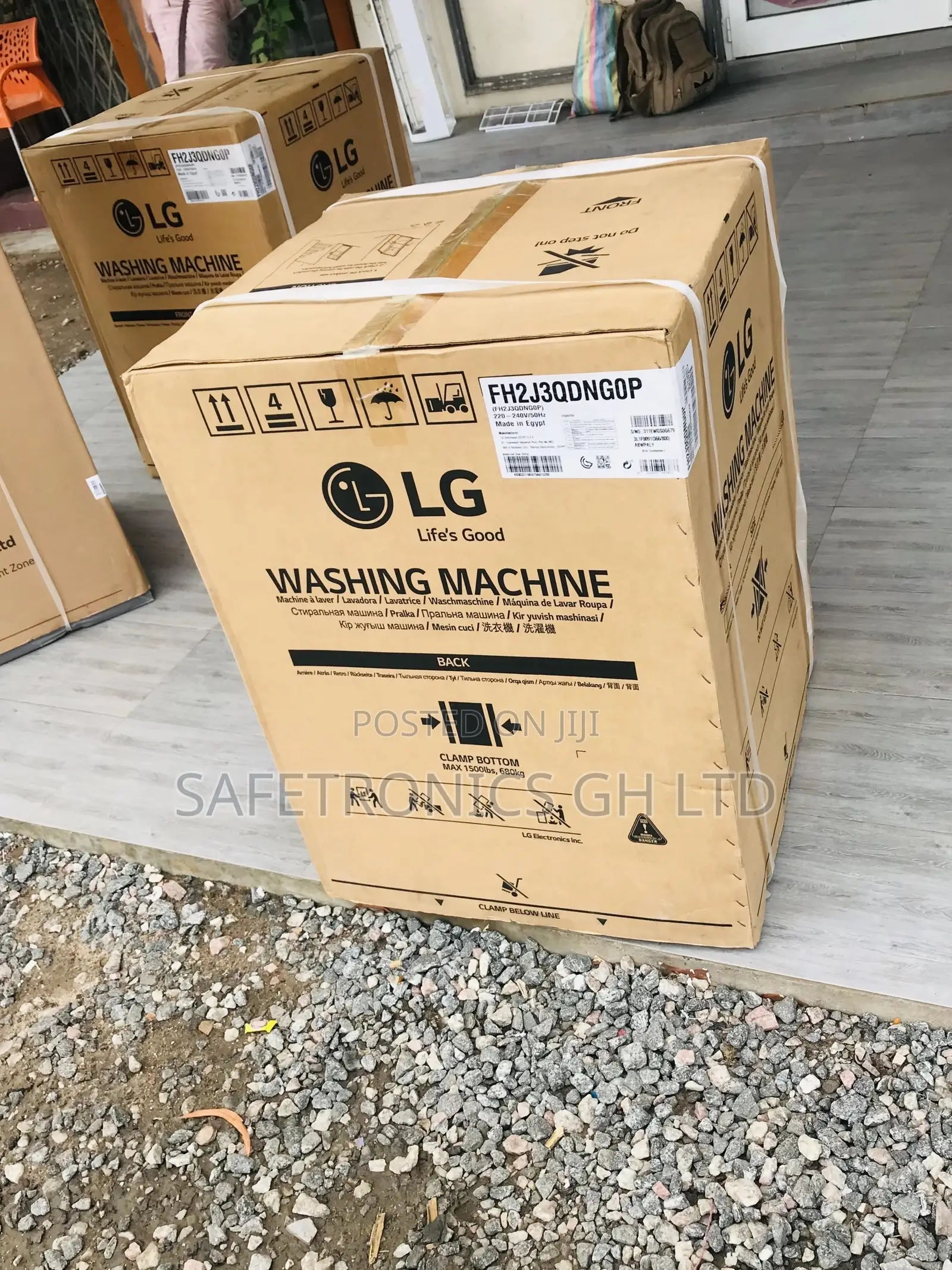 FH2J3QDNG0P LG 7kg Frontload Fullyautomatic Washingmachine