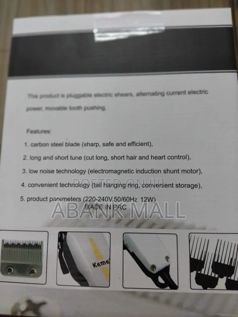 Hair Clippers (KM8821)