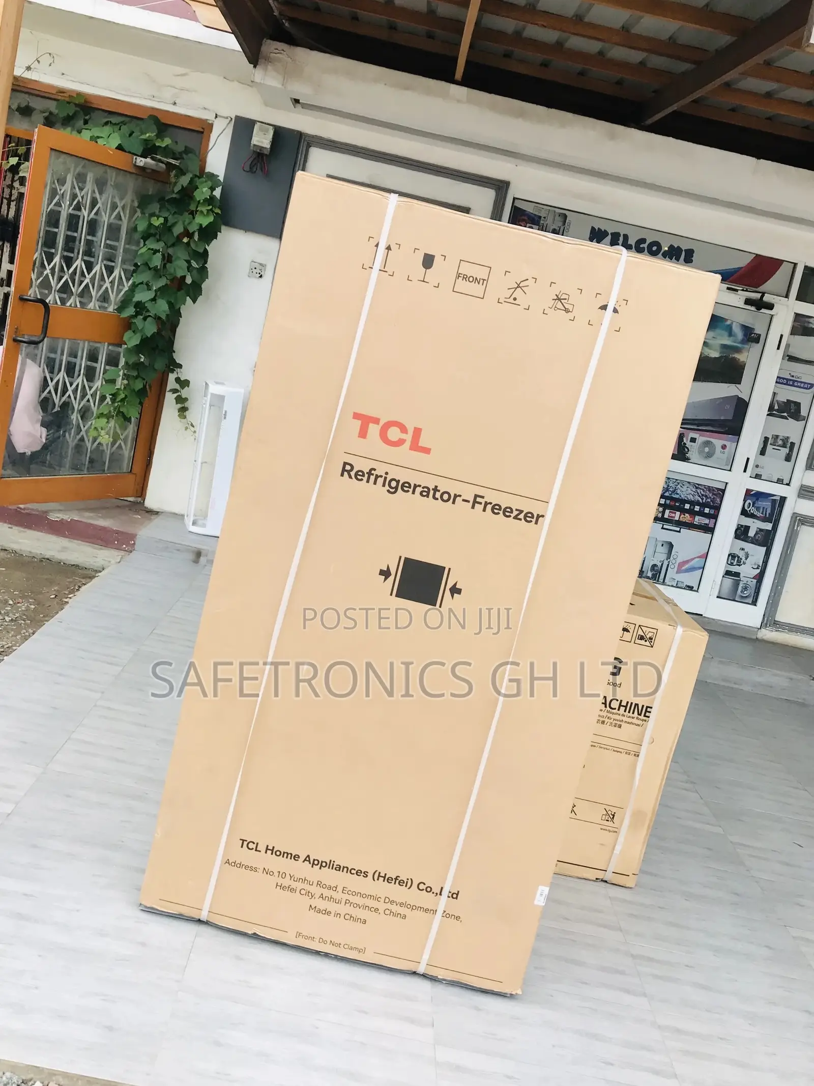 Original TCL Gray French Door P460CD Fridge