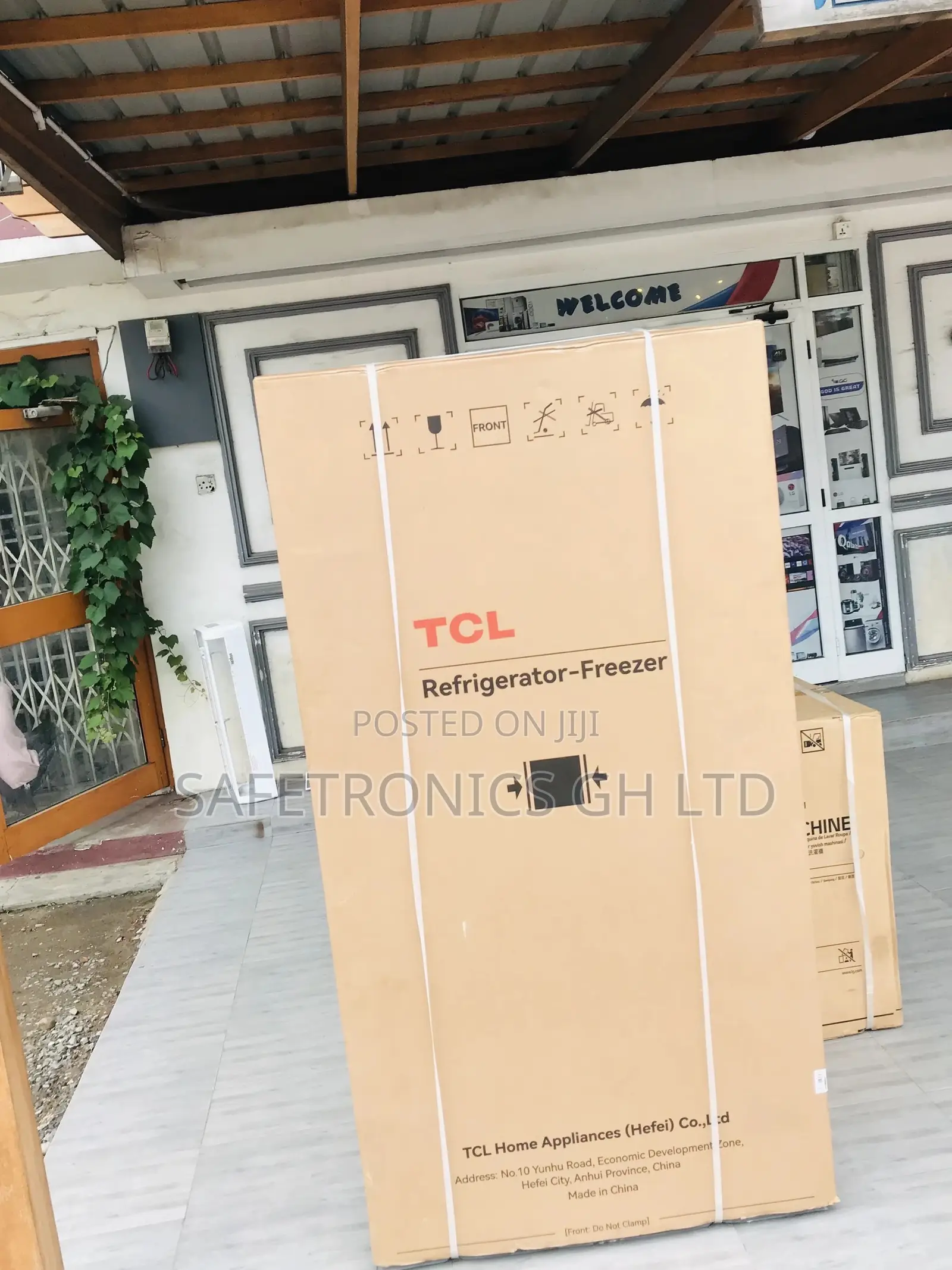 Bottomfreezer TCL French Door P460CD Gray Fridge