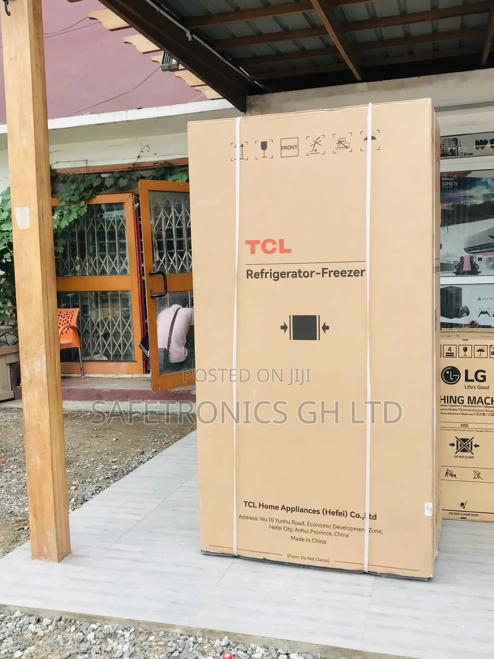 Sealed TCL French Door P460CD Gray Bottomfreezer Fridge