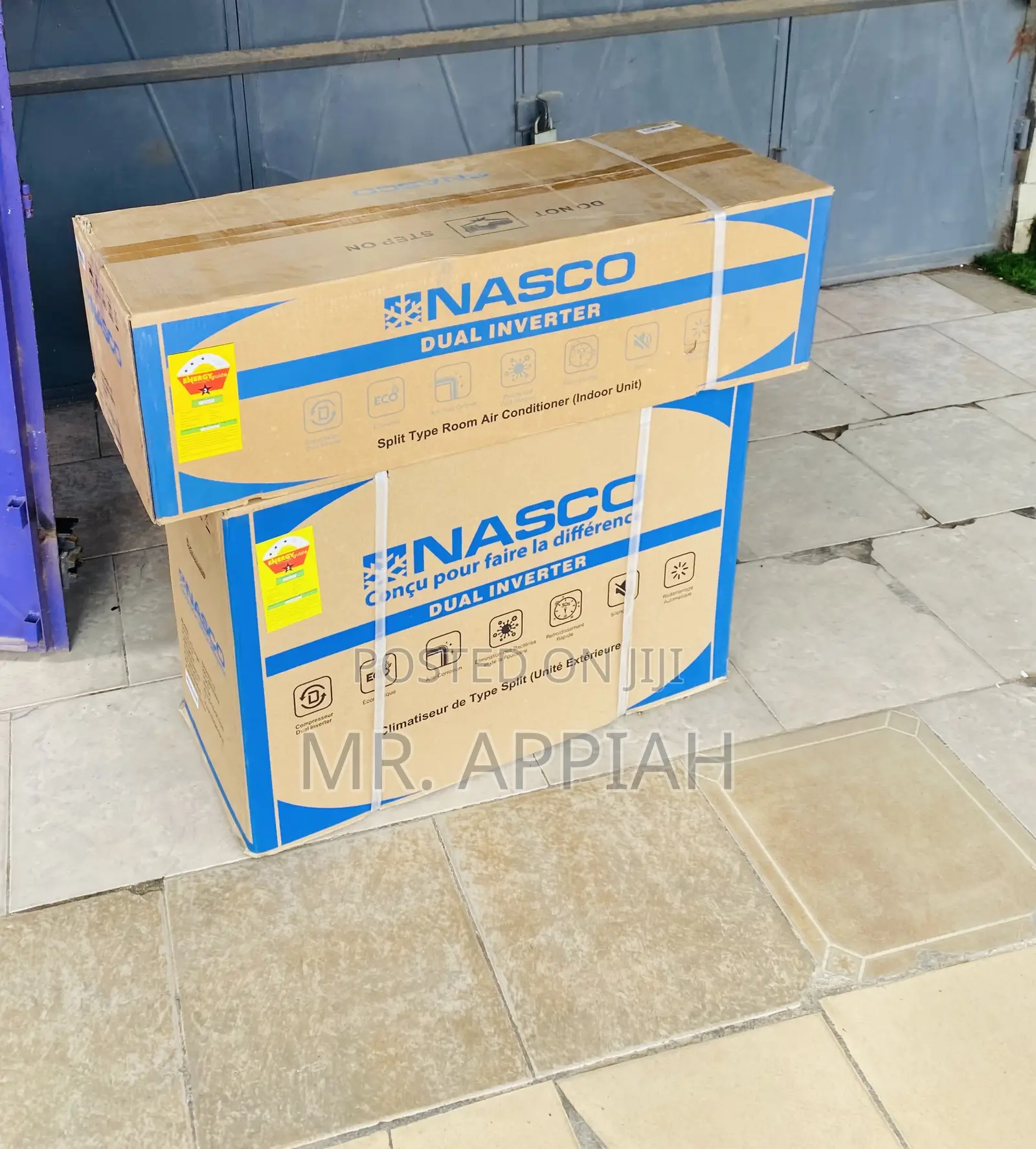 Sealed in Box Nasco 2.0hp Split Type Inverter Electric Ac.