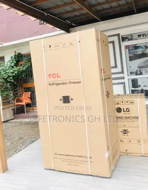 Original TCL Gray P460CD French 4 Doors Fridge
